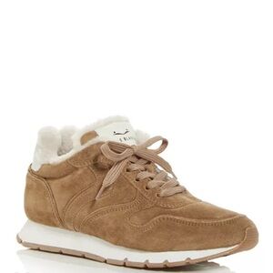 Voile Blanche Women's Julia Shearling Lined Low Top Sneakers 35